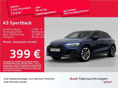 Usata Audi A3 S-Line 204 CV (150 kW) 2025 Blu Berlina