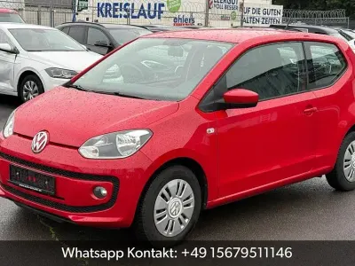 Gebraucht VW up! move up! 60 PS (44 kW) 2013 Rot Kleinwagen
