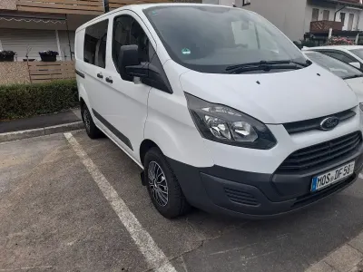 Gebraucht Ford Transit Custom 101 PS (74 kW) 2016 Weiß Van / Kleinbus