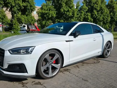 Gebraucht Audi A5 Black Edition 190 PS (139 kW) 2017 Weiß Coupé