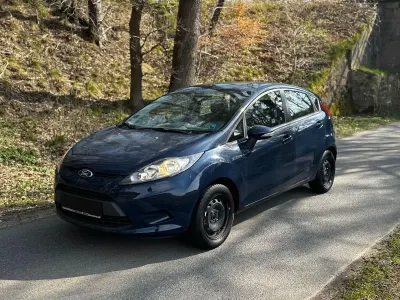 Gebraucht Ford Fiesta 81 PS (59 kW) 2008 Blau Kleinwagen