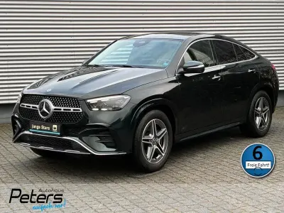 Gebraucht Mercedes GLE400 AMG line 381 PS (280 kW) 2024 Smaragdgruen  lack Coupé
