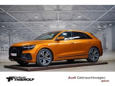Gebraucht Audi Q8 S-Line 286 PS (210 kW) 2023 Orange SUV