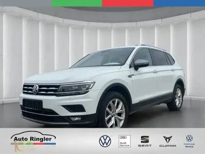 Second-hand VW Tiguan Allspace Highline 150 CP (110 kW) 2019 Alb SUV