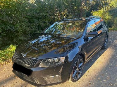 Gebraucht Skoda Octavia RS 184 PS (135 kW) 2015 Schwarz Kleinwagen