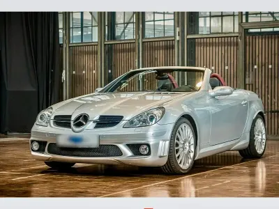 Gebraucht Mercedes SLK55 AMG AMG 360 PS (264 kW) 2005 Silber Cabrio