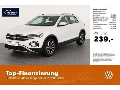 Gebraucht VW T-Roc Style 150 PS (110 kW) 2023 Weiss SUV
