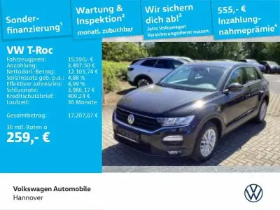 Gebraucht VW T-Roc 116 PS (85 kW) 2018 Deep black (metallic) SUV