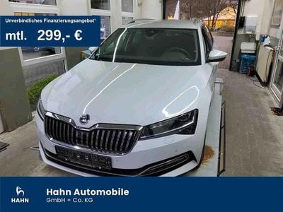 Gebraucht Skoda Superb Style 200 PS (147 kW) 2023 Moonweiss metallic Kombi