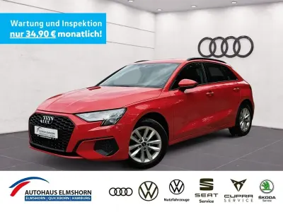 Gebraucht Audi A3 110 PS (80 kW) 2023 Tangorot metallic Limousine