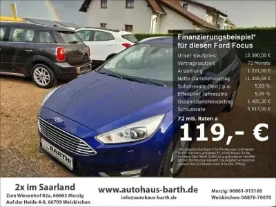 Używany Ford Focus Titanium 182 KM (133 kW) 2017 Niebieski Kombi