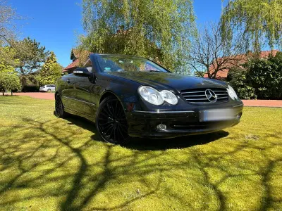 Gebraucht Mercedes CLK320 Avantgarde 218 PS (160 kW) 2005 Schwarz Cabrio