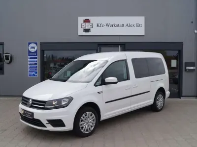 Usata VW Caddy Trendline 150 CV (110 kW) 2018 Bianco Monovolume