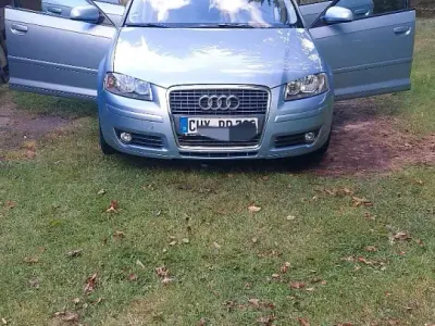 Brugt Audi A3 Sportback 115 HK (84 kW) 2007 Blå Hatchback