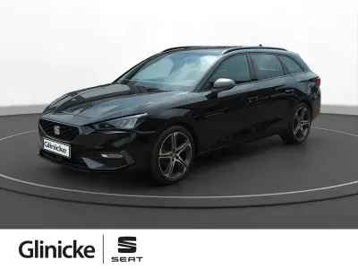 Gebraucht Seat Leon ST FR 131 PS (96 kW) 2022 Mitternachtsschwarz Kombi