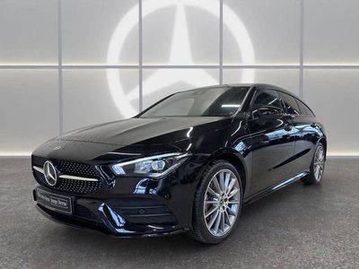 Schwarz Gebraucht 2022 Mercedes CLA250e Shooting Brake AMG Kombi | 29.830 € (Fairer Preis)