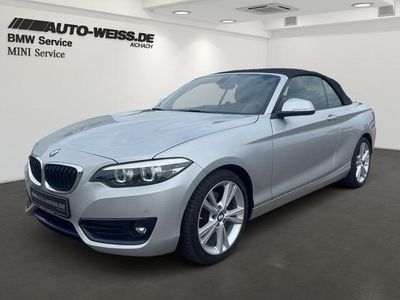 Gebraucht BMW 220 Sport Line 184 PS (135 kW) 2018 Silber Cabrio