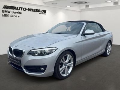 Silber Gebraucht 2018 BMW 220 Sport Line Cabrio | 25.900 € (Teuer)