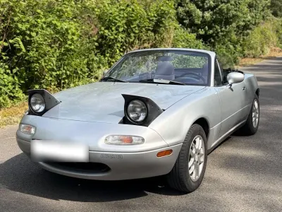 Gebraucht Mazda MX5 116 PS (85 kW) 1991 Silber Cabrio