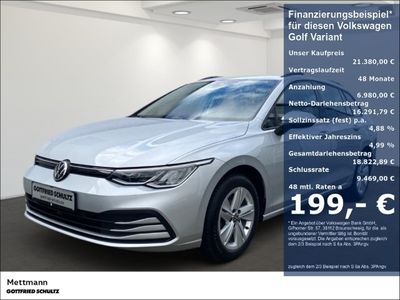 gebraucht VW Golf VIII Life eTSI DSG LED NAVI PDC DAB ACC