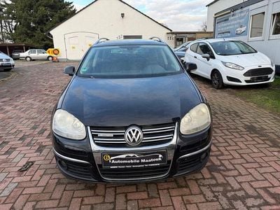 Schwarz Gebraucht 2009 VW Golf V Sportline Kombi | 2.999 € (Superpreis)