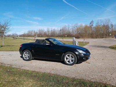 Gebraucht Mercedes SLK200 163 PS (119 kW) 2006 Schwarz Cabrio