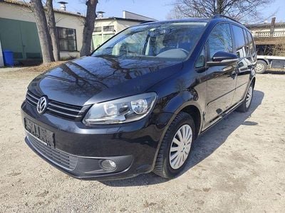 Gebraucht VW Touran Comfortline 105 PS (77 kW) 2011 Schwarz Van / Kleinbus