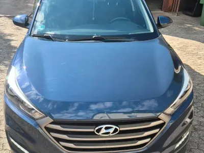 Gebraucht Hyundai Tucson GO! 177 PS (130 kW) 2017 Blau SUV