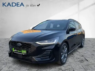 Gebraucht Ford Focus ST-Line 125 PS (91 kW) 2024 Obsidianschwarz metallic Kombi
