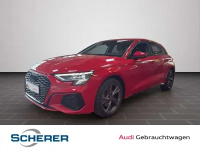 Gebraucht Audi A3 S-Line 204 PS (150 kW) 2022 Tangorot metallic Limousine