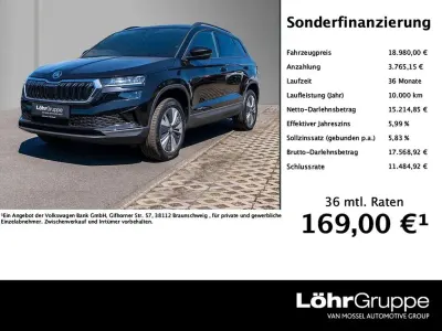 Gebraucht Skoda Karoq Ambition 110 PS (80 kW) 2023 Schwarzmagic perleffekt SUV