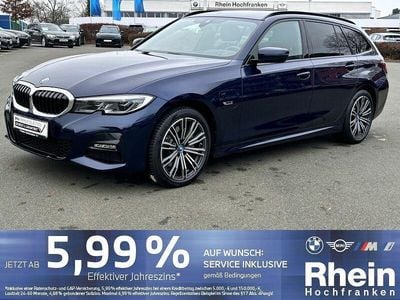 Gebraucht BMW 320e M Sport 204 PS (150 kW) 2021 Blau Kombi