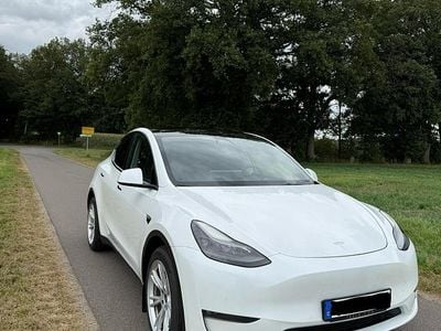 Second-hand Tesla Model Y 367 kW (500 CP) 2021 Alb SUV