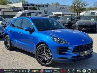 Usata Porsche Macan S Chrono 354 CV (260 kW) 2020 Blu SUV