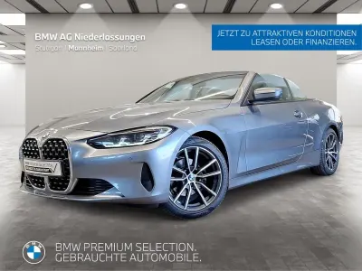 Gebraucht BMW 420 Cabriolet 184 PS (135 kW) 2022 Grau Cabrio