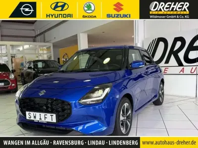 Neu Suzuki Swift Comfort 83 PS (61 kW) 2025 Frontier blue pearl metallic Kleinwagen