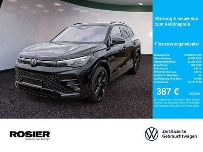 Schwarz / grenadillschwarz Gebraucht 2025 VW Tiguan R-line SUV | 46.330 € (Fairer Preis)