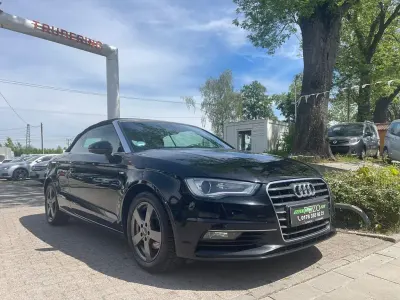 Gebraucht Audi A3 Cabriolet S-Line 150 PS (110 kW) 2015 Schwarz Cabrio