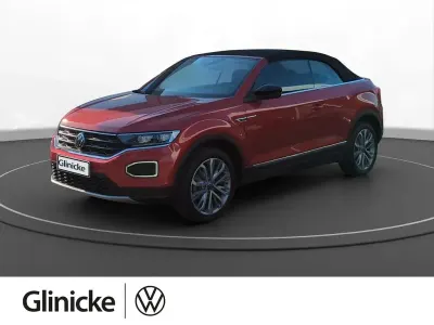 Gebraucht VW T-Roc Cabriolet Active 150 PS (110 kW) 2021 Rot Cabrio