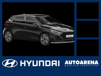 Neu Hyundai i20 Select 101 PS (74 kW) 2025 Phantom black Kleinwagen