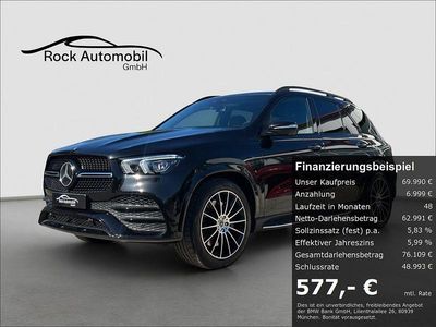 Schwarz Gebraucht 2020 Mercedes GLE350 AMG line SUV | 69.990 €