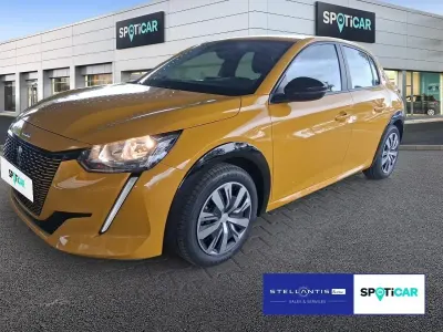 Gebraucht Peugeot e-208 100 kW (136 PS) 2022 Gelb Kleinwagen