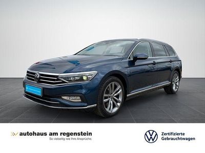 Usata VW Passat Elegance 200 CV (147 kW) 2022 Blu Station wagon