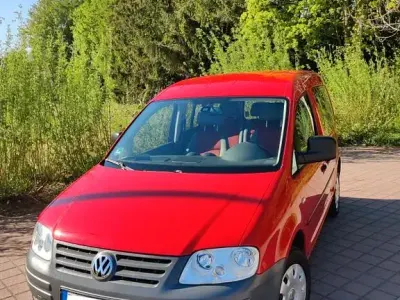 Gebraucht VW Caddy Life 105 PS (77 kW) 2009 Rot Van / Kleinbus