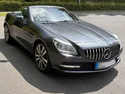 Gebraucht Mercedes SLK250 204 PS (150 kW) 2012 Grau Cabrio