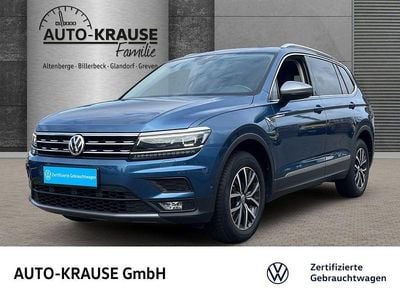 Gebraucht VW Tiguan Allspace Comfortline 150 PS (110 kW) 2018 Blue silk SUV