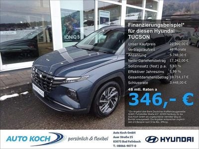 Gebraucht Hyundai Tucson Trend 150 PS (110 kW) 2021 Blau SUV