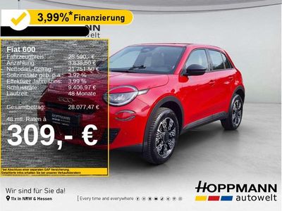 Nuova Fiat 600 Business 101 CV (74 kW) 2026 Rosso SUV