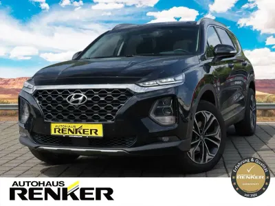Gebraucht Hyundai Santa Fe Premium 200 PS (147 kW) 2020 Schwarz SUV