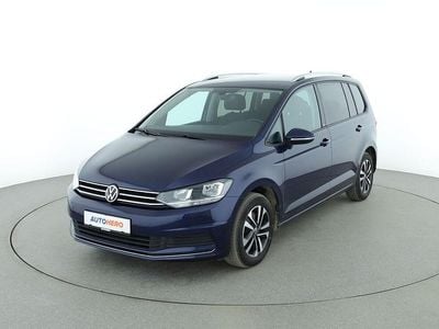 Gebraucht VW Touran United 122 PS (89 kW) 2021 Blau Van / Kleinbus